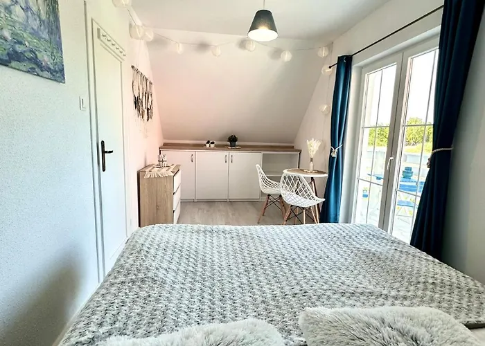 Bialy Lotos - Cisza I Natura Blisko Plazy I Centrum Сasa de vacaciones Łeba